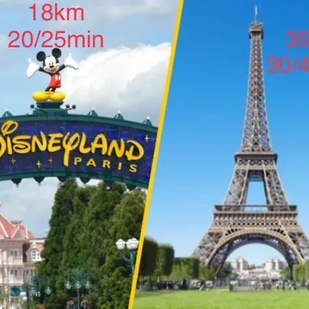 Apartament F2 Duplex Proche Cdg, Disney, Paris, Asterix Charny (Cote-d'Or)